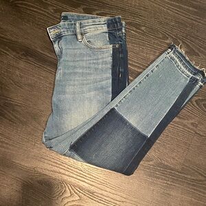 Stylish Ralph Lauren blocked Blue Jeans for Women